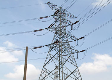 برج سازه فولادی ASTM A572 ، برج قدرت ولتاژ بالا 10 - 750KV
