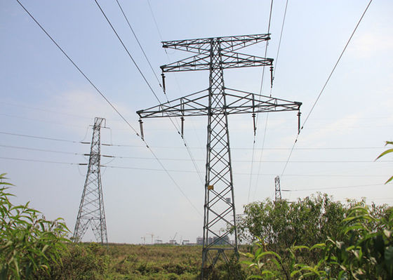 برج انتقال برق SGS 4 Legs Q235B 500KV