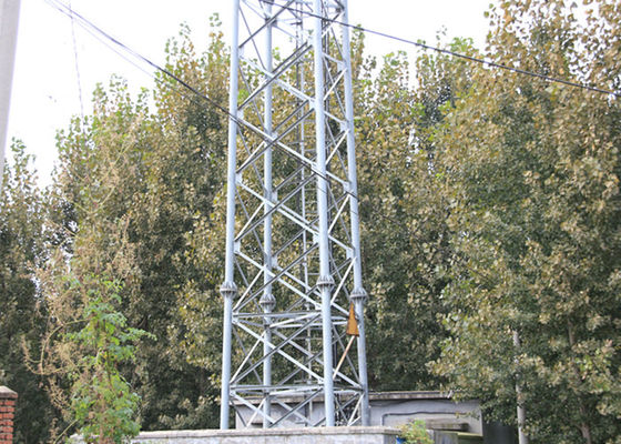 ASTM Standard Microwave Telecom Tower 4 پایه برج آنتن ارتباطی بی سیم